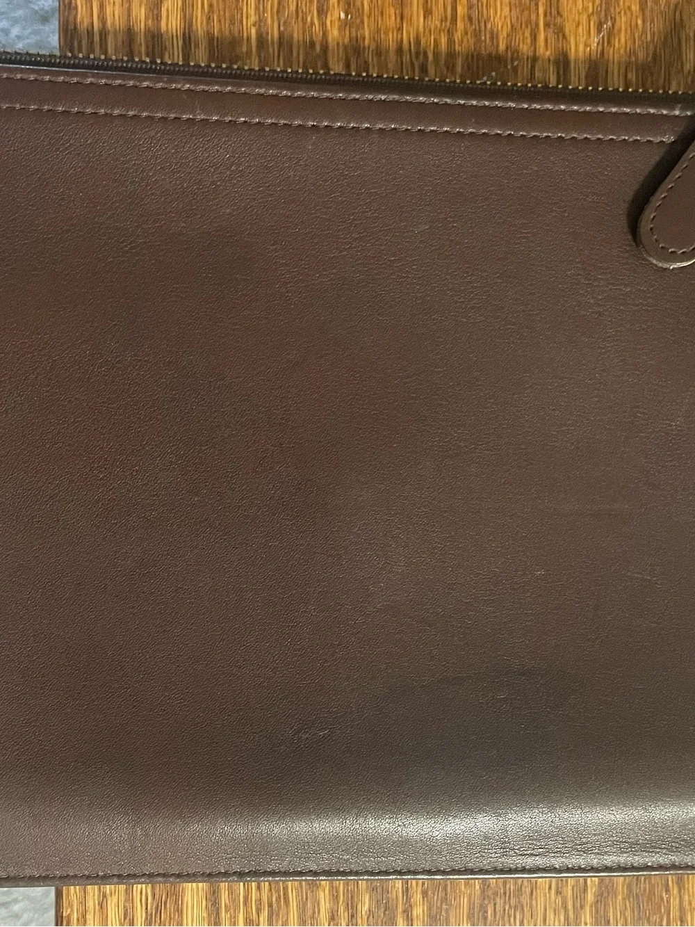 Coach leather organizer